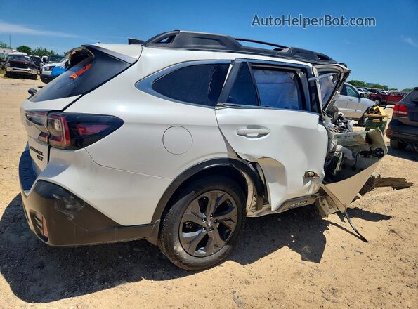 4S4BTGLD5M3137670 2021 SUBARU OUTBACK Белый Задняя правая четверть