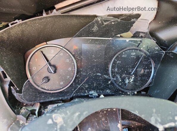 4S4BTGLD5M3137670 2021 SUBARU OUTBACK Белый Вид щитка приборов