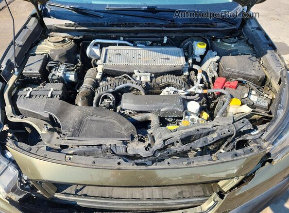 4S4BTGLD5M3196895 2021 SUBARU OUTBACK Зеленый Вид подкапотного пространства