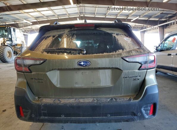 4S4BTGLD5N3248608 2022 SUBARU OUTBACK Зеленый Вид сзади