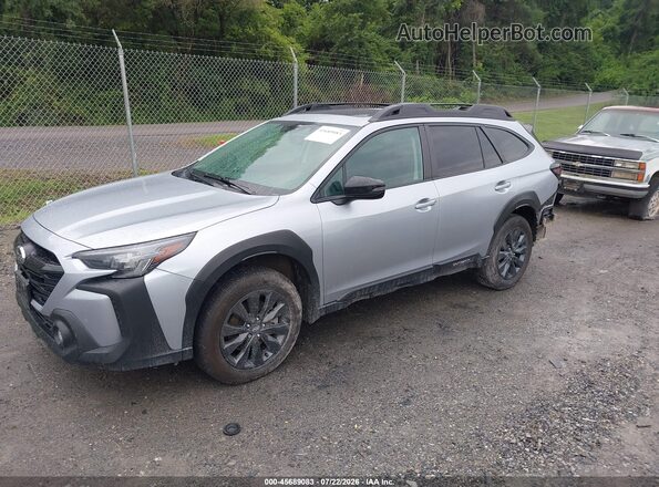 4S4BTGLD5S3142736 2025 SUBARU OUTBACK Blue Առջևի ձախ երեք քառորդ տեսարան