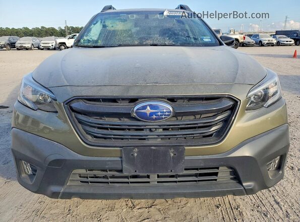 4S4BTGLD6N3217416 2022 SUBARU OUTBACK Green წინა ხედი