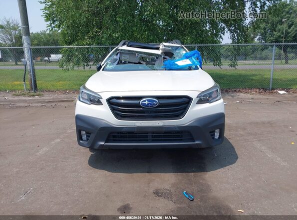 4S4BTGLD8M3187270 2021 SUBARU OUTBACK White უკანა სალონის ხედი