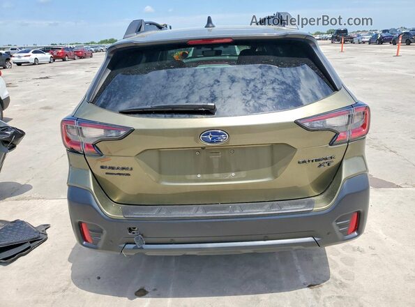 4S4BTGLD8M3216511 2021 SUBARU OUTBACK Green Вид ззаду