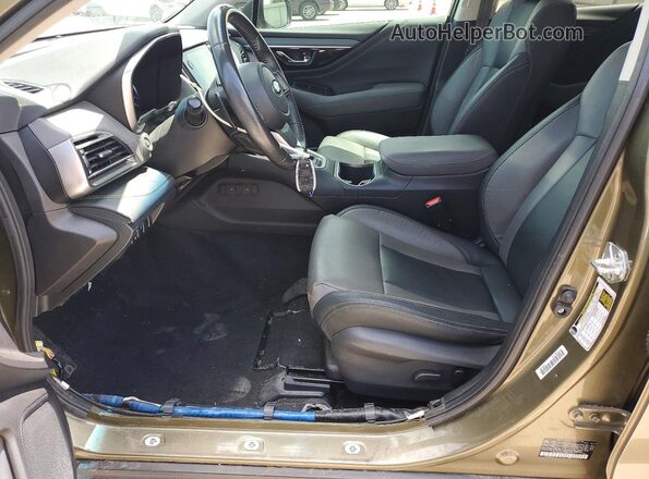 4S4BTGLD8M3216511 2021 SUBARU OUTBACK Green Вид салону спереду