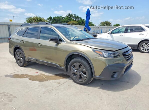 4S4BTGLD8M3216511 2021 SUBARU OUTBACK Green Передня права чверть