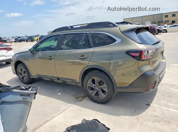 4S4BTGLD8M3216511 2021 SUBARU OUTBACK Green Задня ліва чверть