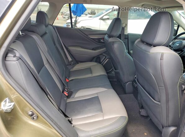 4S4BTGLD8M3216511 2021 SUBARU OUTBACK Green Вид задньої частини салону