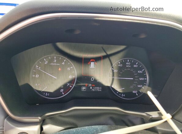 4S4BTGLD8M3216511 2021 SUBARU OUTBACK Green Вид щитка приладів