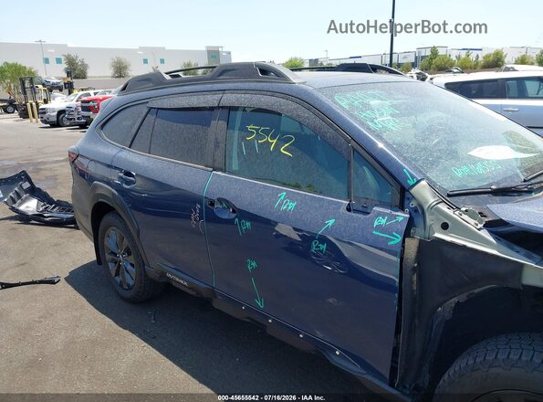 4S4BTGLD8R3138559 2024 SUBARU OUTBACK Dark Blue Панорамный вид салона 360°