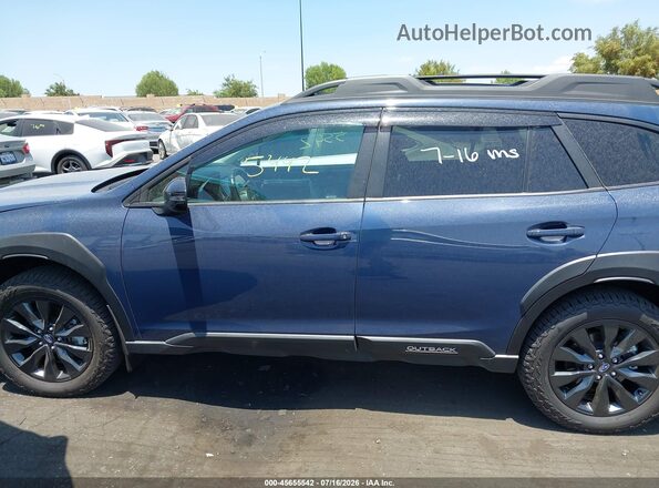 4S4BTGLD8R3138559 2024 SUBARU OUTBACK Dark Blue 