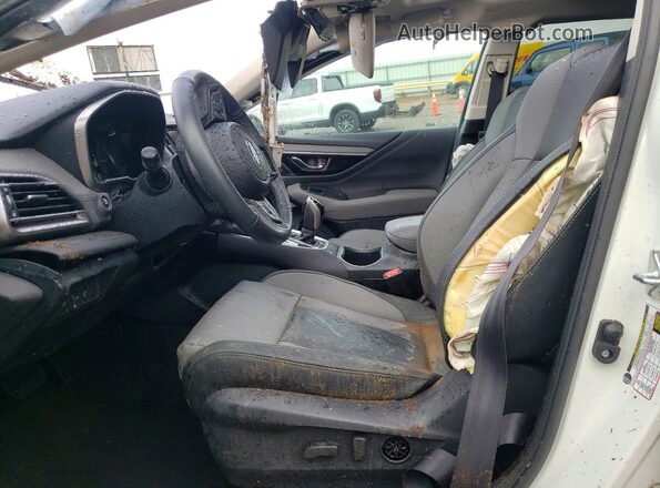 4S4BTGLD8R3232814 2024 SUBARU OUTBACK White Widok wnętrza z przodu