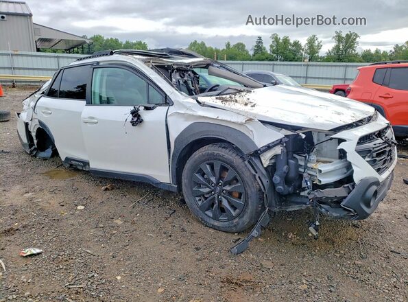 4S4BTGLD8R3232814 2024 SUBARU OUTBACK White Przód prawy