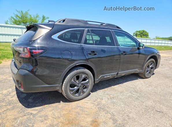 4S4BTGLD9M3157307 2021 SUBARU OUTBACK Black უკანა მარჯვენა