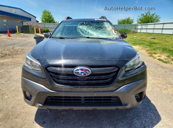 4S4BTGLD9M3157307 2021 SUBARU OUTBACK Black წინა ხედი