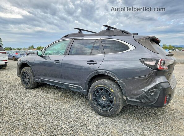 4S4BTGLD9M3216050 2021 SUBARU OUTBACK Charcoal Trasero izquierdo
