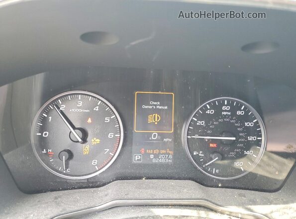 4S4BTGLDXN3178751 2022 SUBARU OUTBACK Blue Vista del cuadro de instrumentos