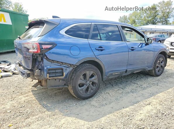 4S4BTGLDXN3178751 2022 SUBARU OUTBACK Blue Trasero derecho