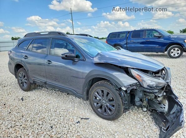 4S4BTGLDXS3101535 2025 SUBARU OUTBACK Серый Передняя правая четверть