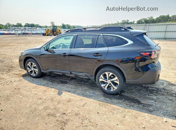 4S4BTGND1L3214952 2020 SUBARU OUTBACK Черный Задняя левая четверть