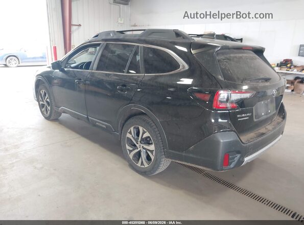 4S4BTGND1M3201541 2021 SUBARU OUTBACK Black Հետևի ձախ