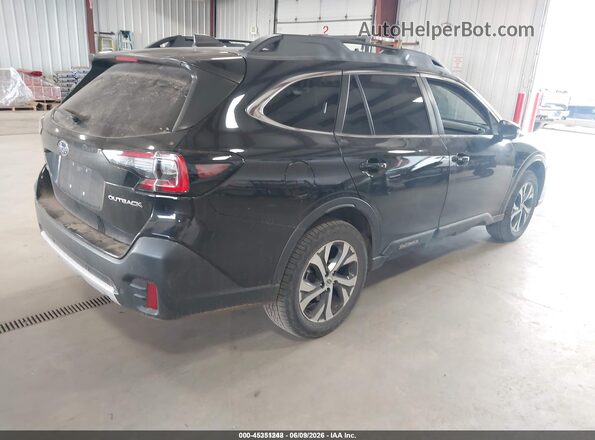 4S4BTGND1M3201541 2021 SUBARU OUTBACK Black Հետևի աջ