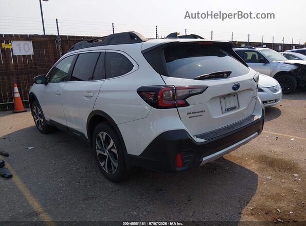 4S4BTGND2M3178173 2021 SUBARU OUTBACK White Tył lewy