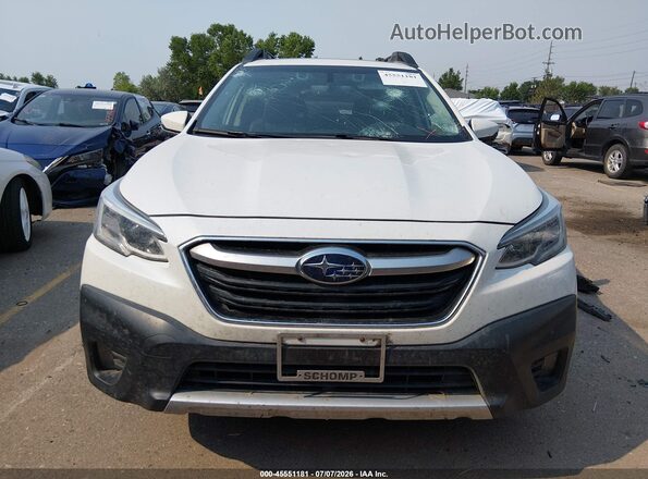4S4BTGND2M3178173 2021 SUBARU OUTBACK White Widok zestawu wskaźników