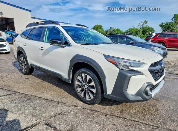 4S4BTGND2R3261352 2024 SUBARU OUTBACK Белый Передняя правая четверть