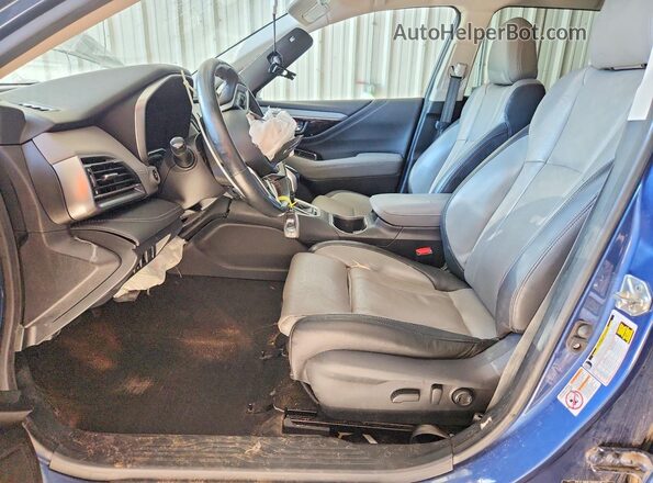 4S4BTGND3L3107935 2020 SUBARU OUTBACK Blue წინა სალონის ხედი