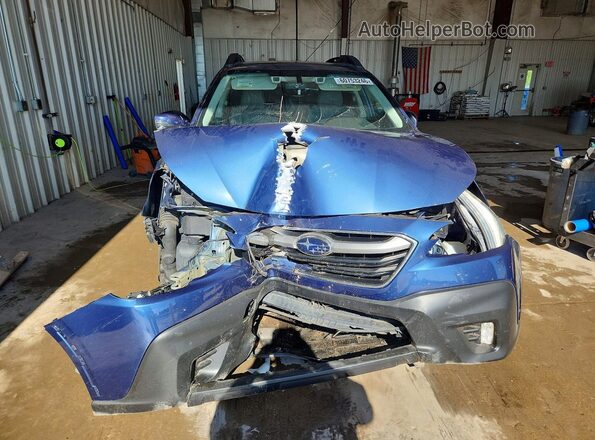 4S4BTGND3L3107935 2020 SUBARU OUTBACK Blue წინა ხედი
