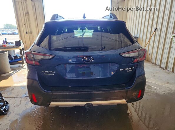 4S4BTGND3L3107935 2020 SUBARU OUTBACK Blue უკანა ხედი