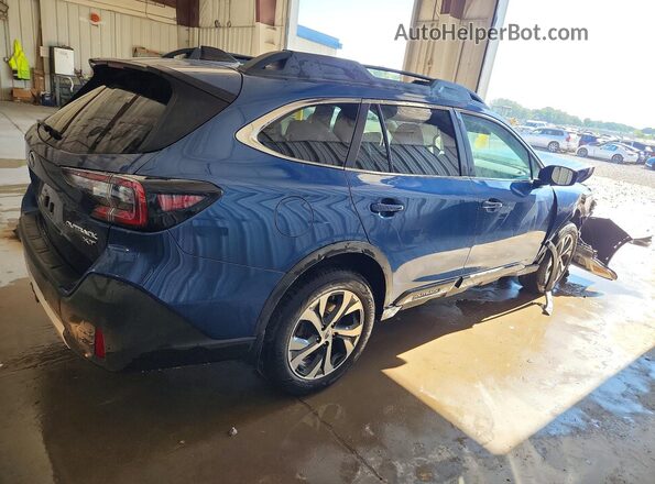 4S4BTGND3L3107935 2020 SUBARU OUTBACK Blue უკანა მარჯვენა