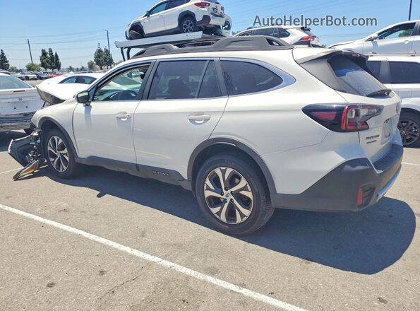 4S4BTGND3L3132544 2020 SUBARU OUTBACK Белый Задняя левая четверть