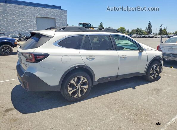 4S4BTGND3L3132544 2020 SUBARU OUTBACK Белый Задняя правая четверть