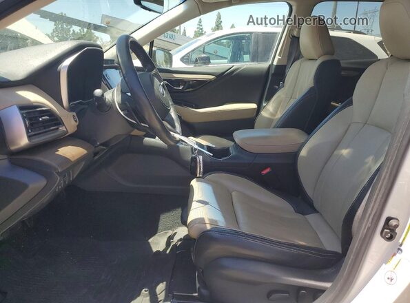 4S4BTGND3L3132544 2020 SUBARU OUTBACK Белый Вид салона спереди