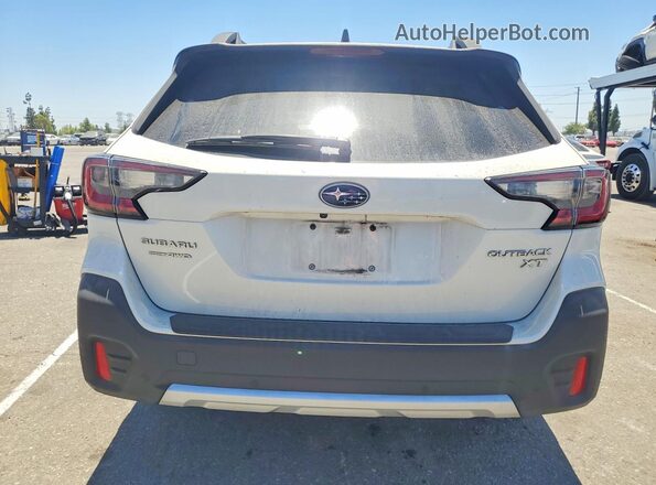 4S4BTGND3L3132544 2020 SUBARU OUTBACK Белый Вид сзади