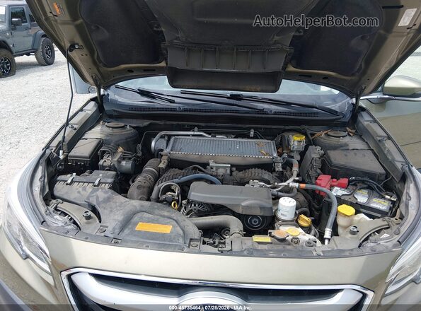4S4BTGND3M3101926 2021 SUBARU OUTBACK Green Вид ззаду