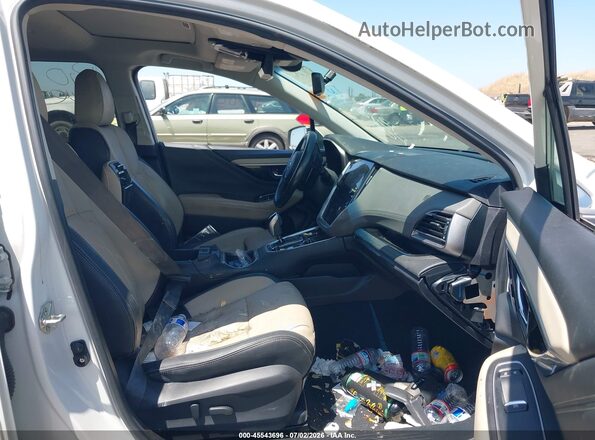 4S4BTGND4L3230370 2020 SUBARU OUTBACK Белый Вид салона спереди