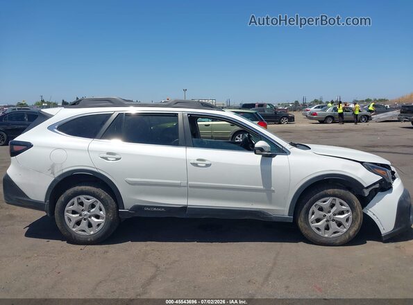 4S4BTGND4L3230370 2020 SUBARU OUTBACK Белый Вид задней части салона