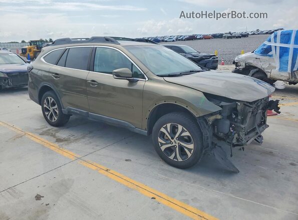 4S4BTGND4L3244253 2020 SUBARU OUTBACK Green წინა მარჯვენა