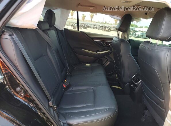 4S4BTGND4P3210433 2023 SUBARU OUTBACK Black Rear interior view
