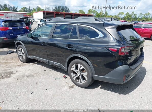 4S4BTGND6L3264312 2020 SUBARU OUTBACK Black Tył lewy