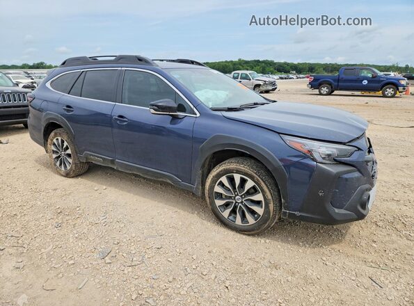 4S4BTGND7P3109080 2023 SUBARU OUTBACK Синий Передняя правая четверть