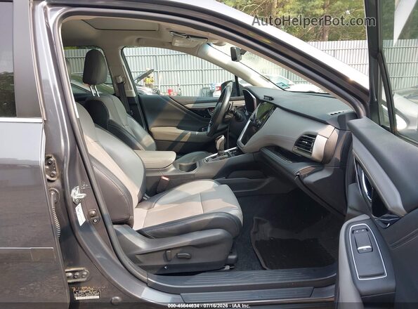 4S4BTGND8L3200353 2020 SUBARU OUTBACK Gray Widok wnętrza z przodu