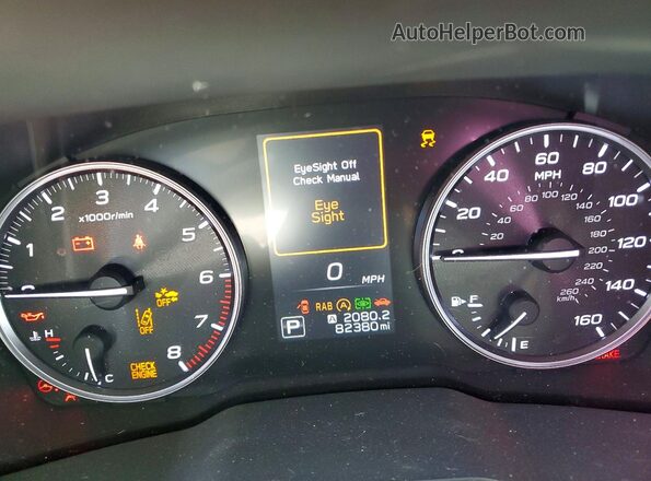 4S4BTGNDXM3166059 2021 SUBARU OUTBACK Серебряный Вид щитка приборов