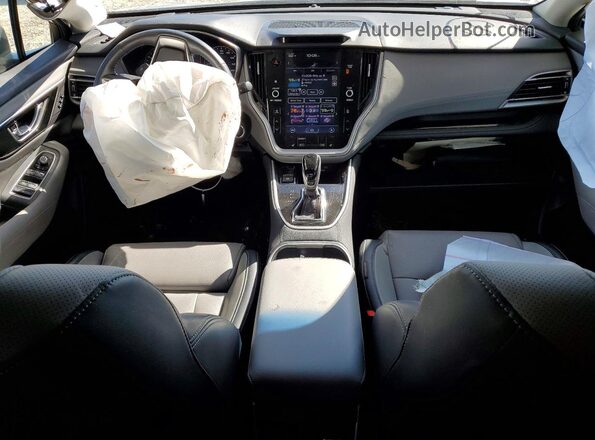 4S4BTGNDXM3166059 2021 SUBARU OUTBACK Серебряный Вид панели приборов