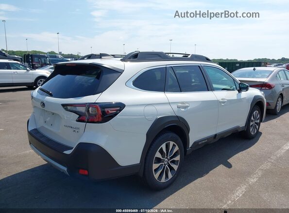 4S4BTGNDXS3190259 2025 SUBARU OUTBACK White უკანა მარჯვენა