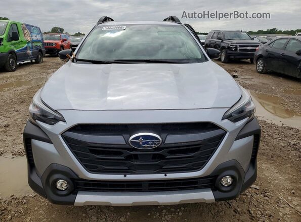 4S4BTGNDXS3312845 2025 SUBARU OUTBACK Silver Вид спереду