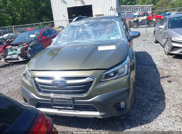 4S4BTGPD1L3108711 2020 SUBARU OUTBACK Зеленый Вид щитка приборов